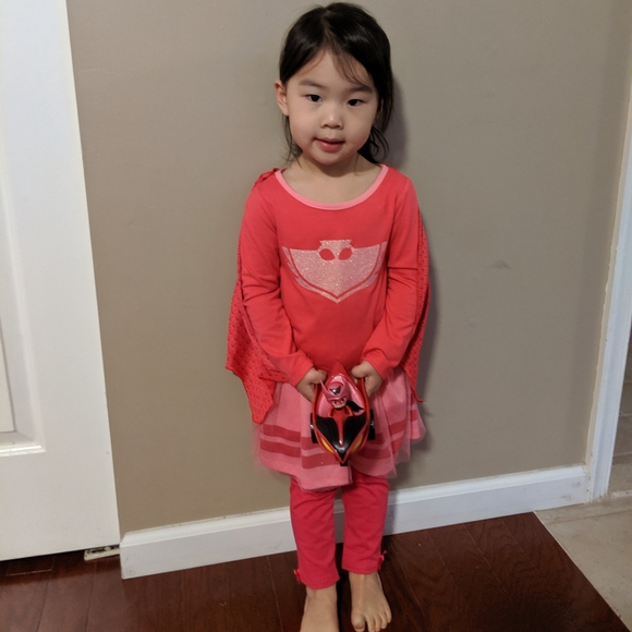 PJ Masks Owlette 3 pc Costume/Outfit. Size 2T. - Picture 12 of 13
